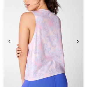 NEW Fabletics Floral Muscle Tank